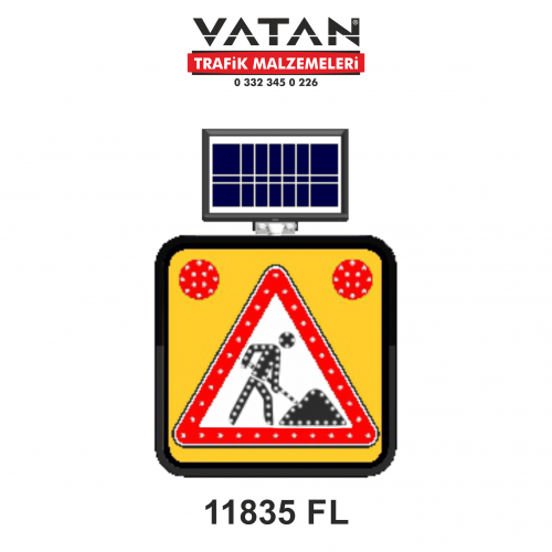 SOLAR LED'Lİ GÜNEŞ ENERJİLİ LEVHA