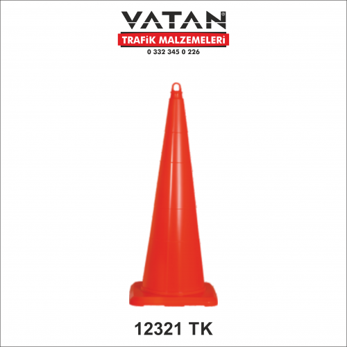 PVC TRAFİK KONİSİ 90 CM