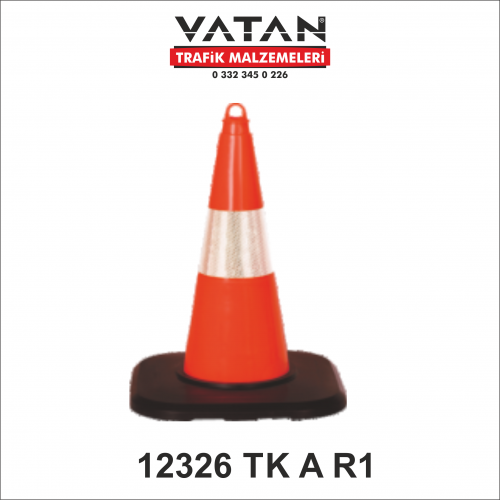 PVC TRAFİK KONİSİ 50 CM