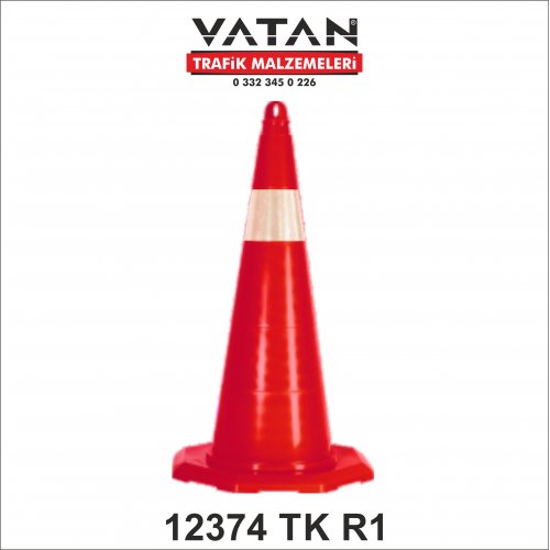 TPE TRAFİK KONİSİ 70 CM