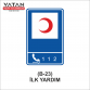 B-23 İLK YARDIM LEVHASI