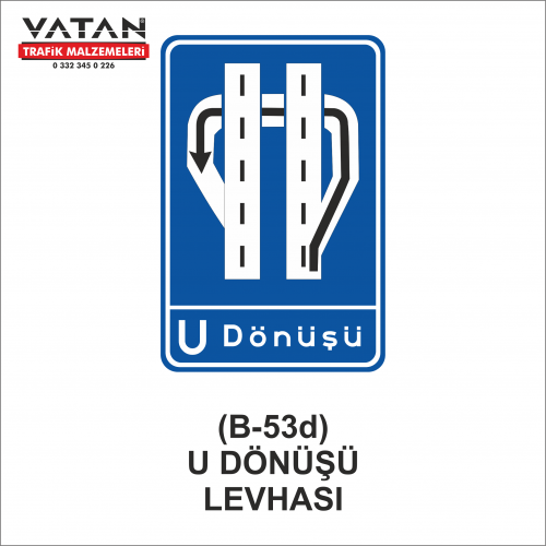 B-53d U DÖNÜŞÜ LEVHALARI