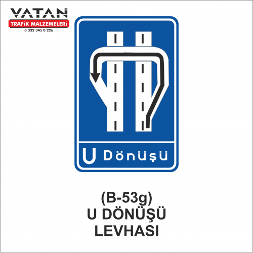 B-53g U DÖNÜŞÜ LEVHALARI