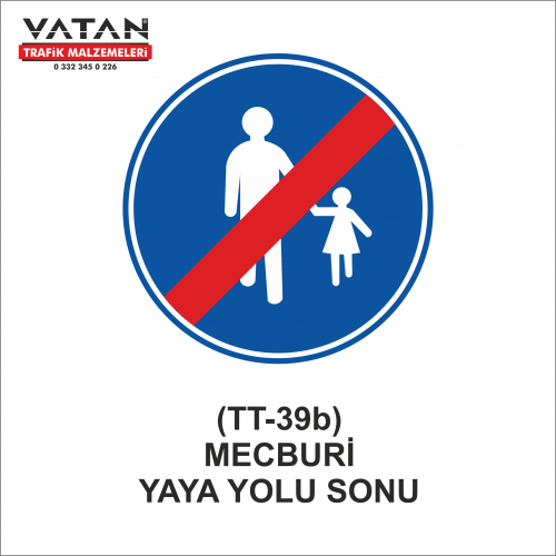 TT-39b MECBURİ YAYA YOLU SONU