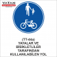 TT-44a YAYALAR VE BİSİKLETLİLER TARAFINDAN KULLANILABİLEN YOL