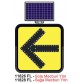 Solar Led´li Tek Yönde Uyarı Sola Mecburi Yön 11826 FL