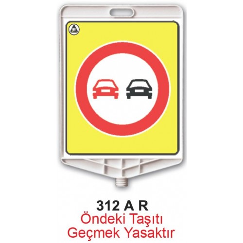 Dikdörtgen Uyarı Levhası 312 AR